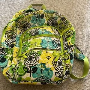 Vera Bradley Limes Up Bookbag